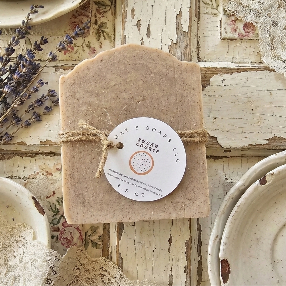 Sugar Cookie Tallow Goats Milk Soap